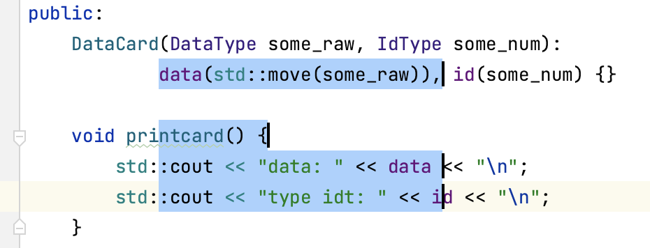 CLion: Selecting multiple rectangular fragments of text with the mouse