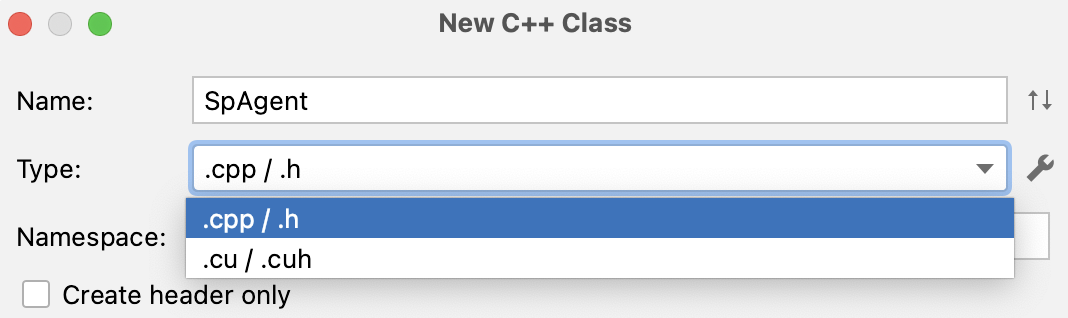 New class file extensions