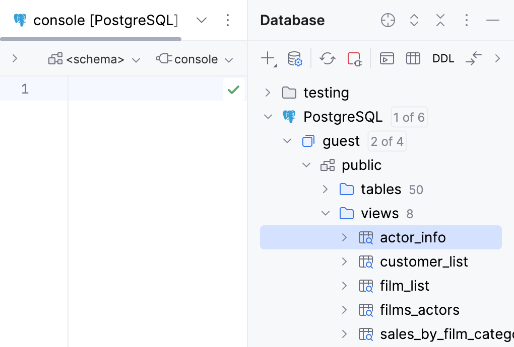 Views in Database