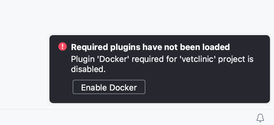 Required plugin is disabled