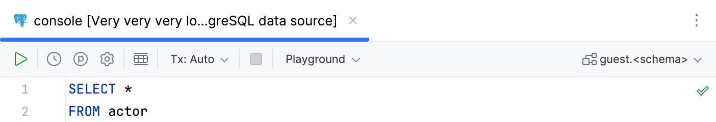 Shorten data source and object names in tab titles