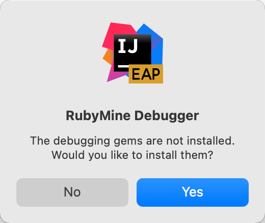 Install gems for debugging