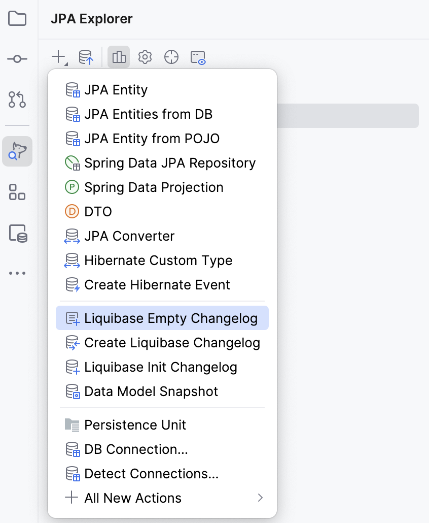 empty-liquibase-changelog