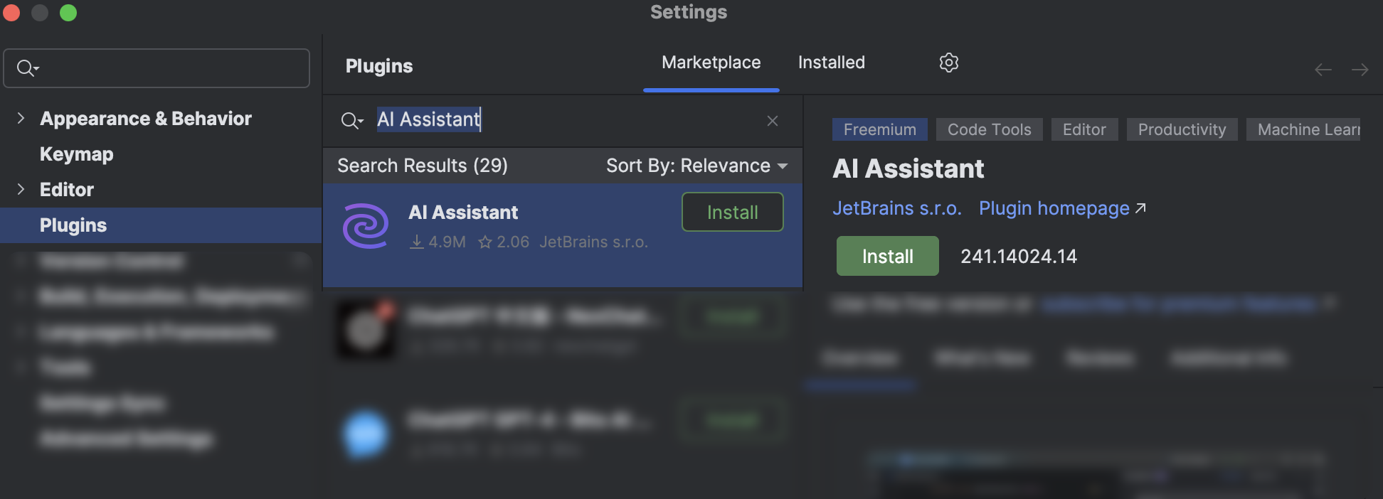 AI Assistant | CLion Documentation