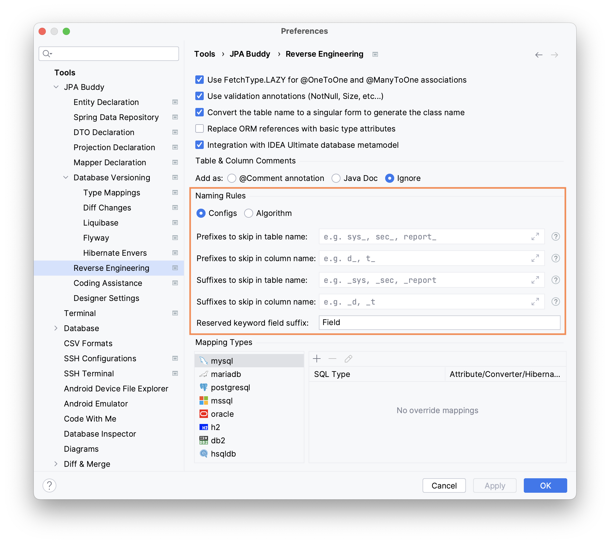 preferences-naming-rules