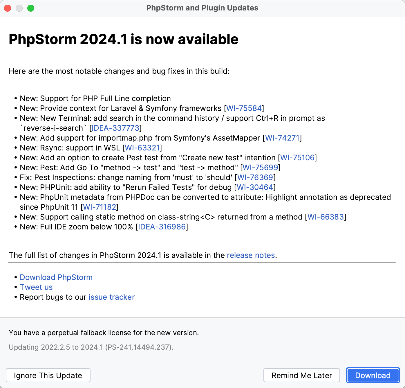 Platform and Plugin Updates