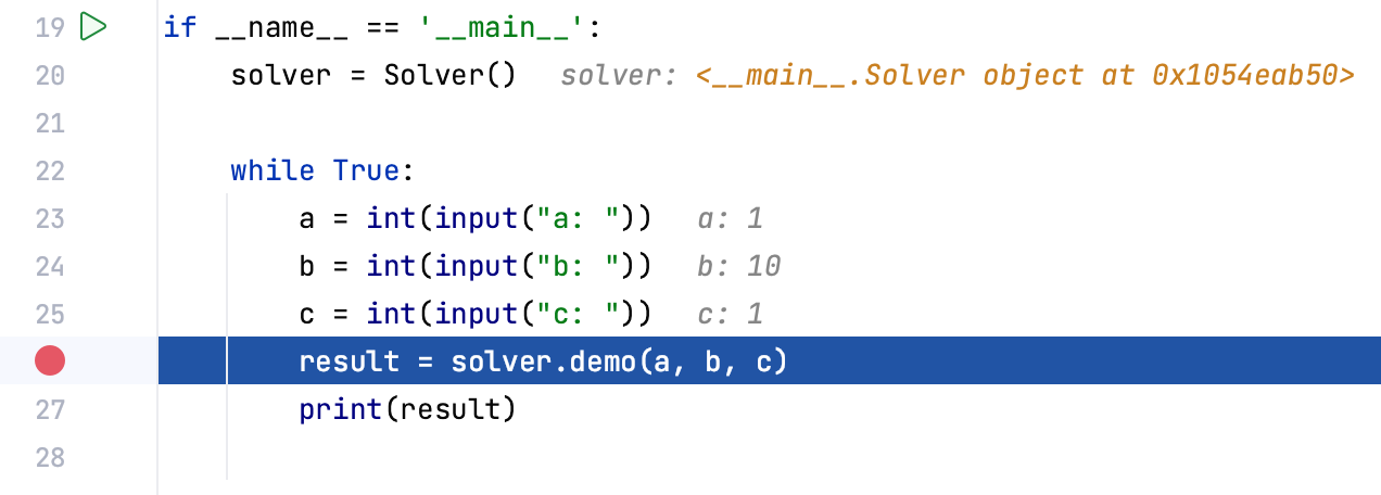 Debugging stop st the first breakpoint