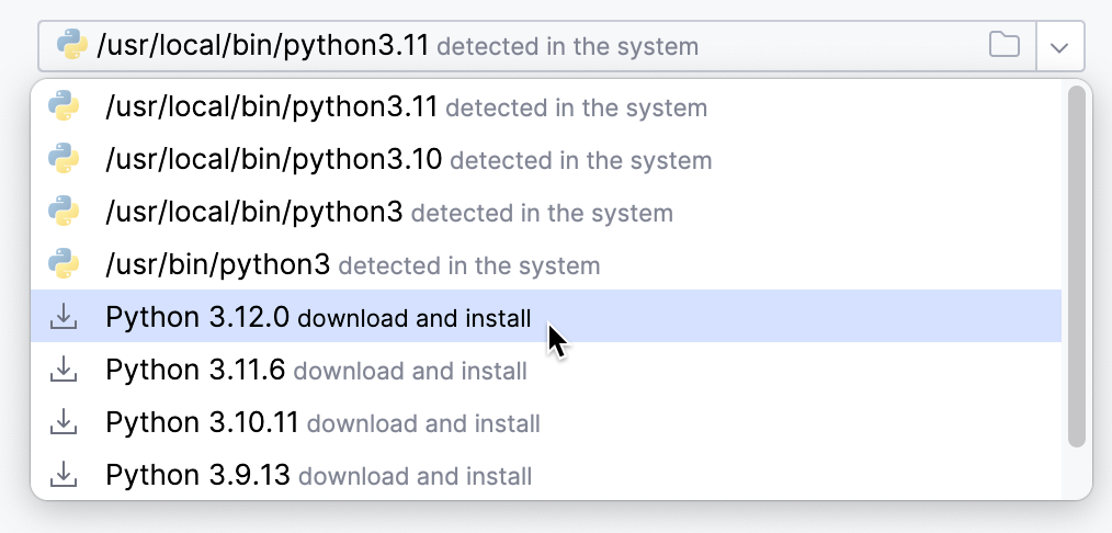 Downloading and installing Python