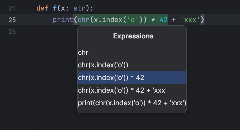Python code insight | PyCharm Documentation