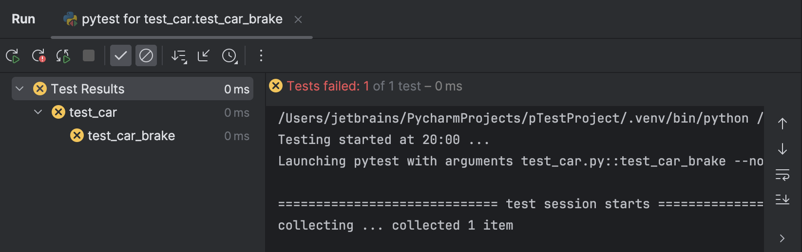 Pytest | PyCharm Documentation