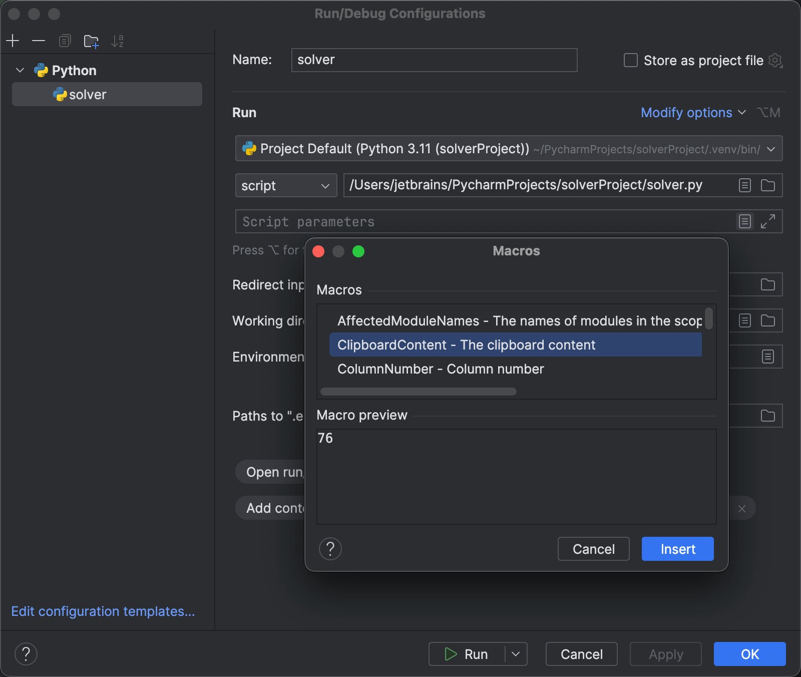 Code Running Assistance | PyCharm Documentation