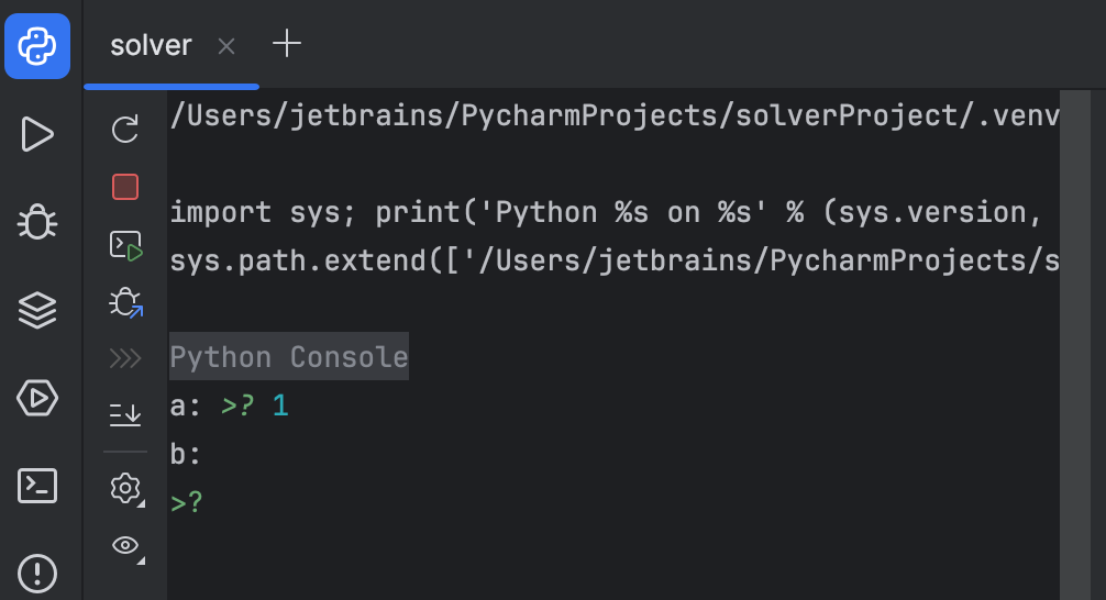 Code Running Assistance | PyCharm Documentation