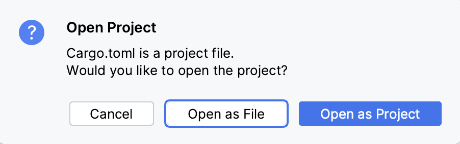 Open a project