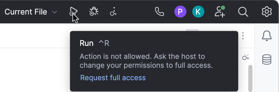 Requesting full access permissions
