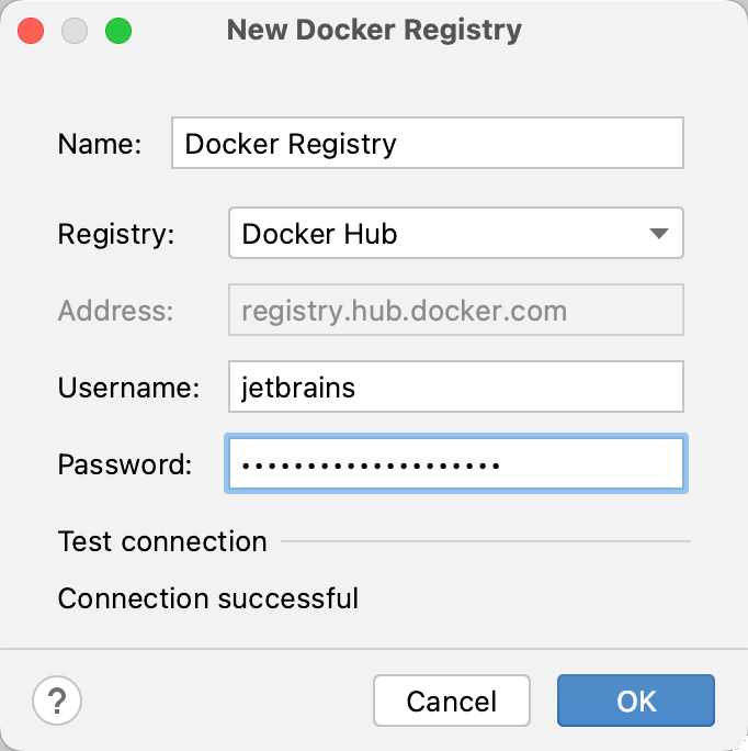 Add new Docker Registry