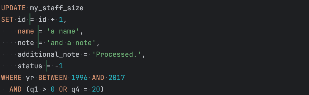 Queries | PyCharm Documentation
