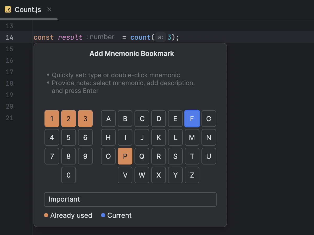 Bookmarks Storm Documentation