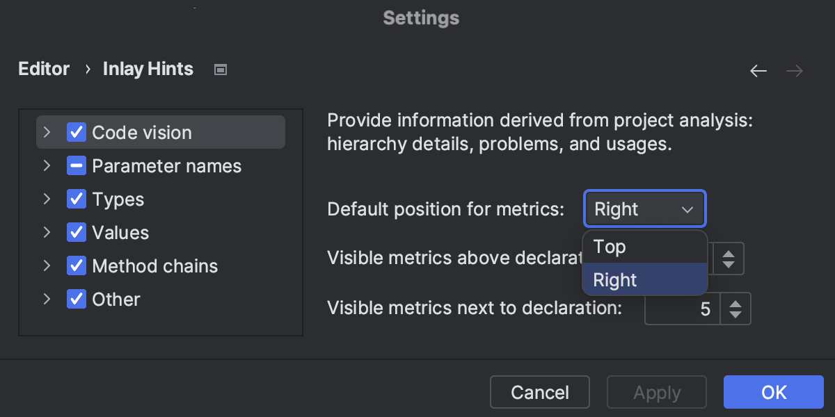 Inlay Hints | WebStorm Documentation