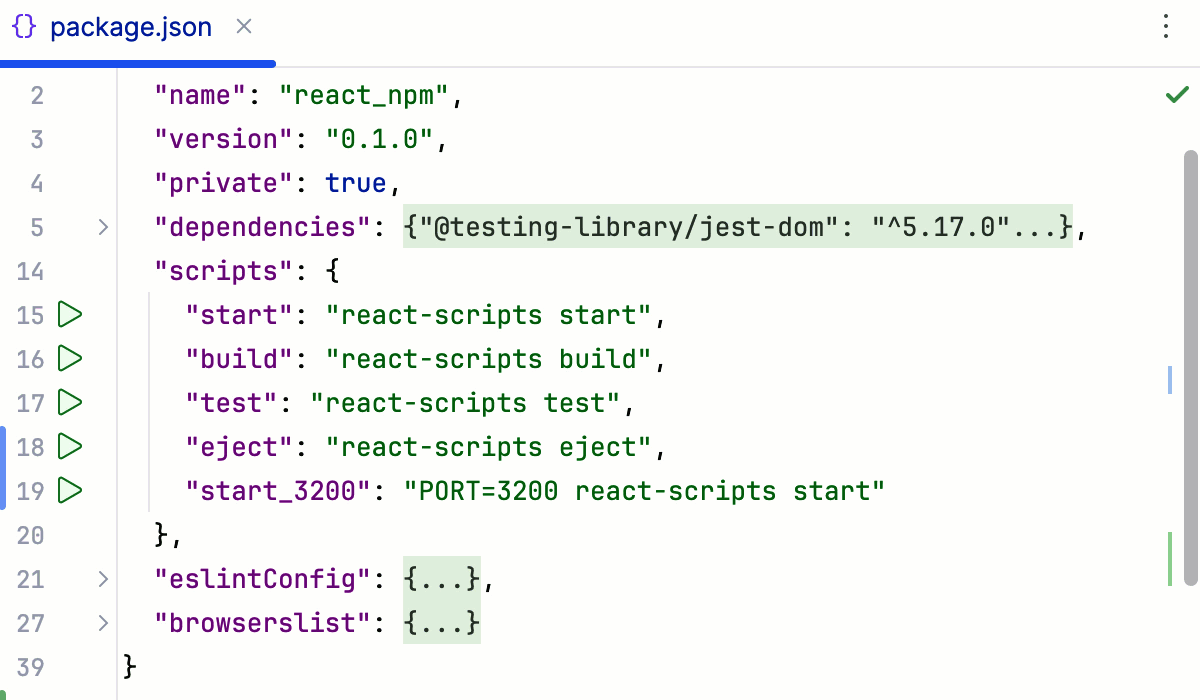 React | WebStorm Documentation