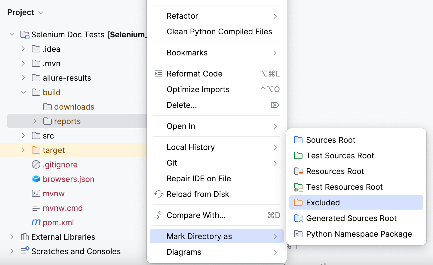 Marking a file as a plain text file