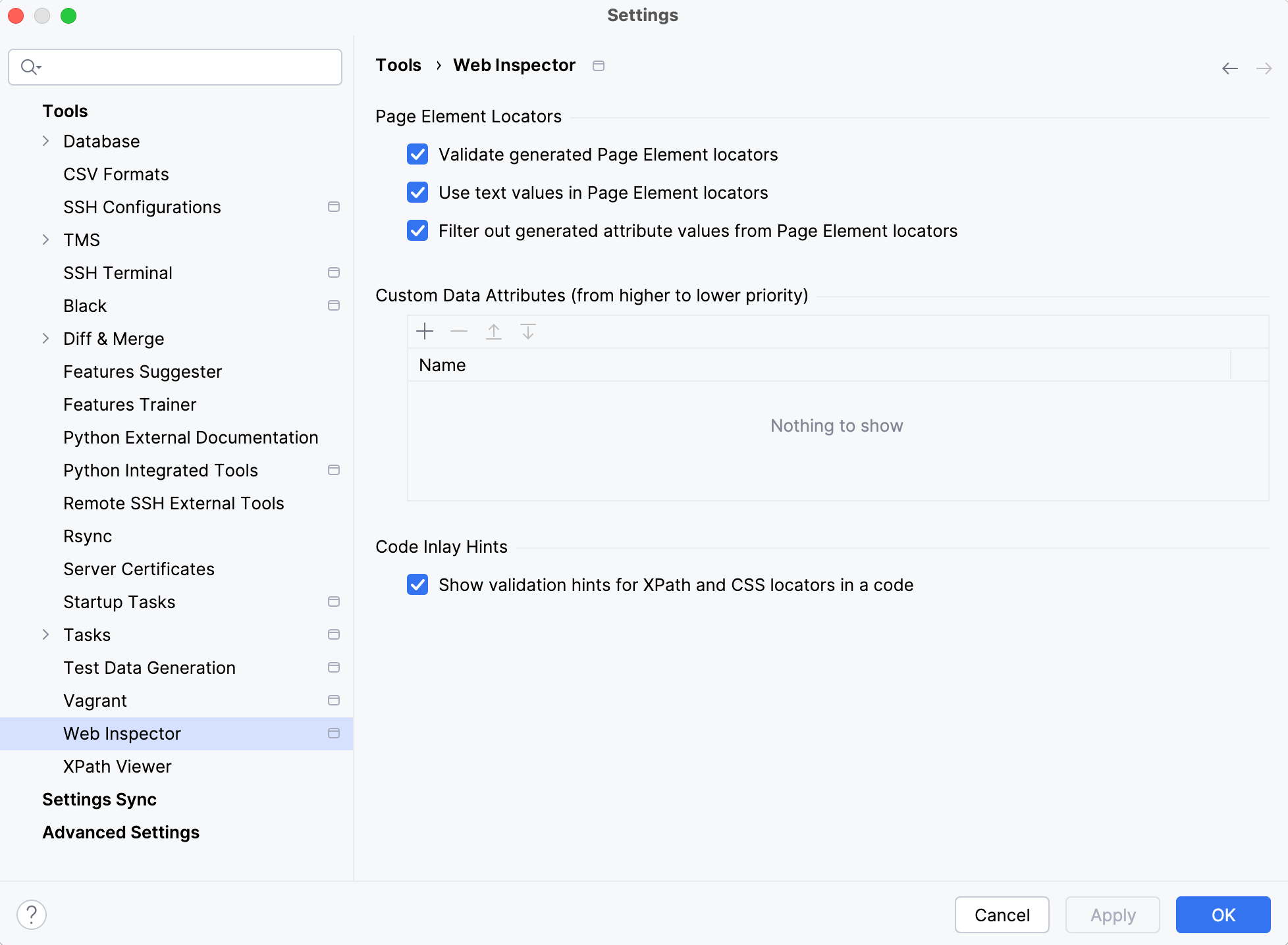 Add custom data attributes