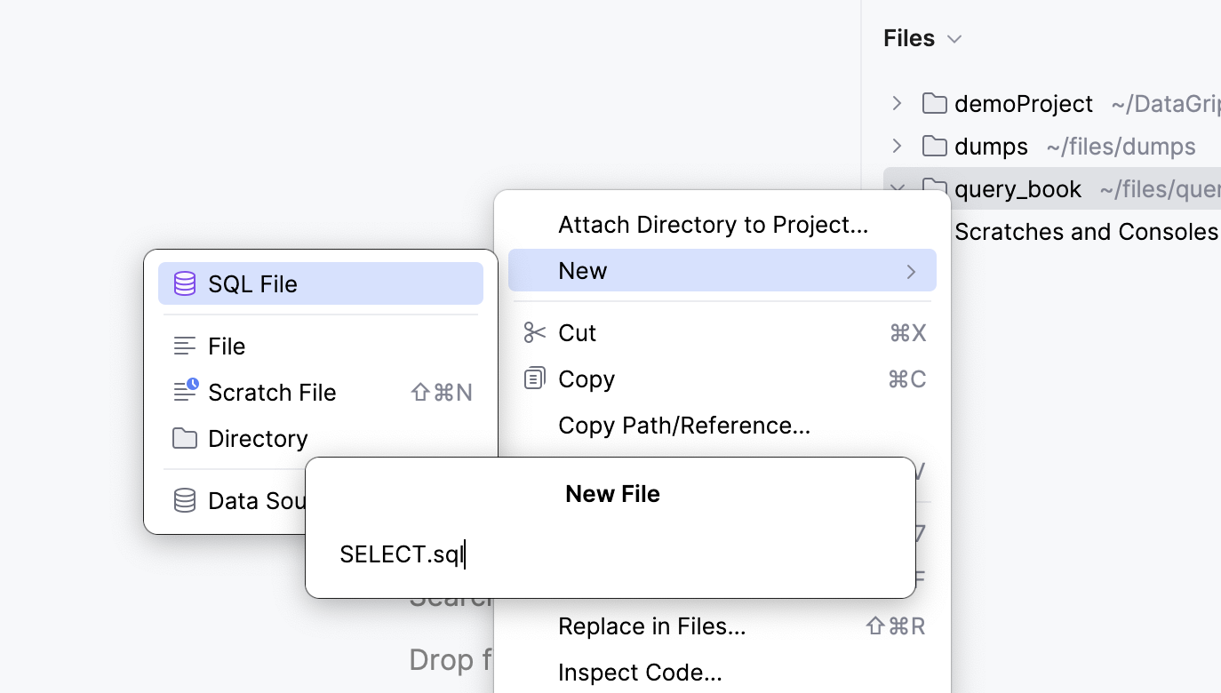 Storing all queries in a single console Storing all queries in a single console