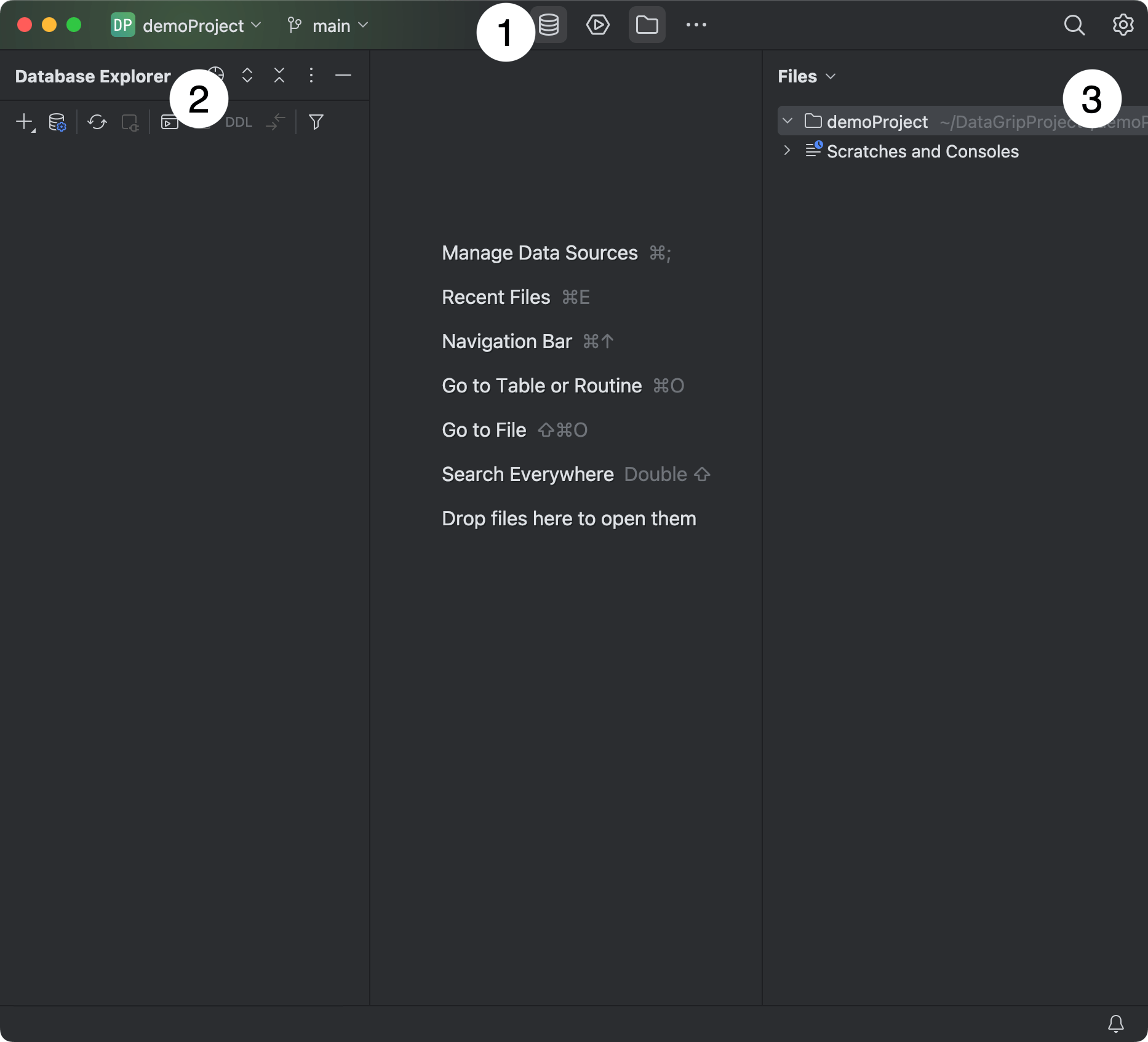 User interface | DataGrip Documentation