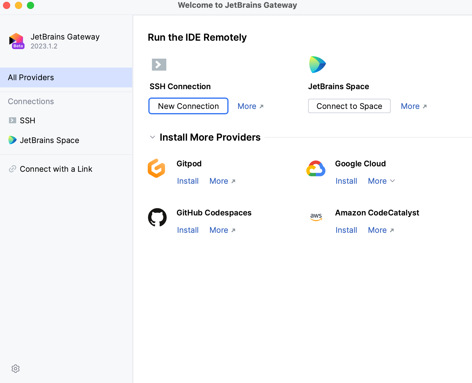 JetBrains Gateway