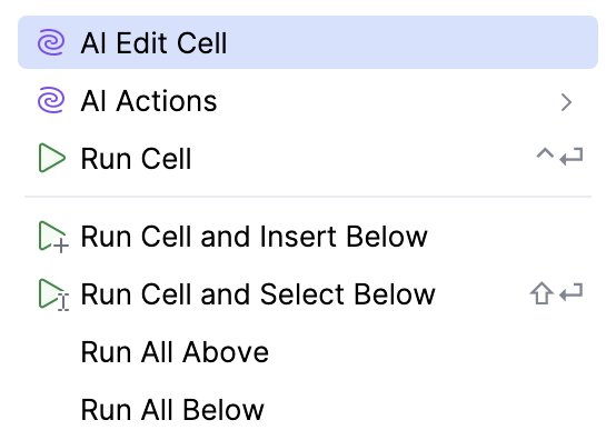 Select AI Edit Cell