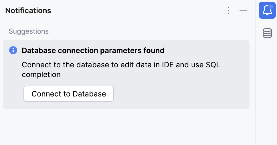 Detecting a datasource