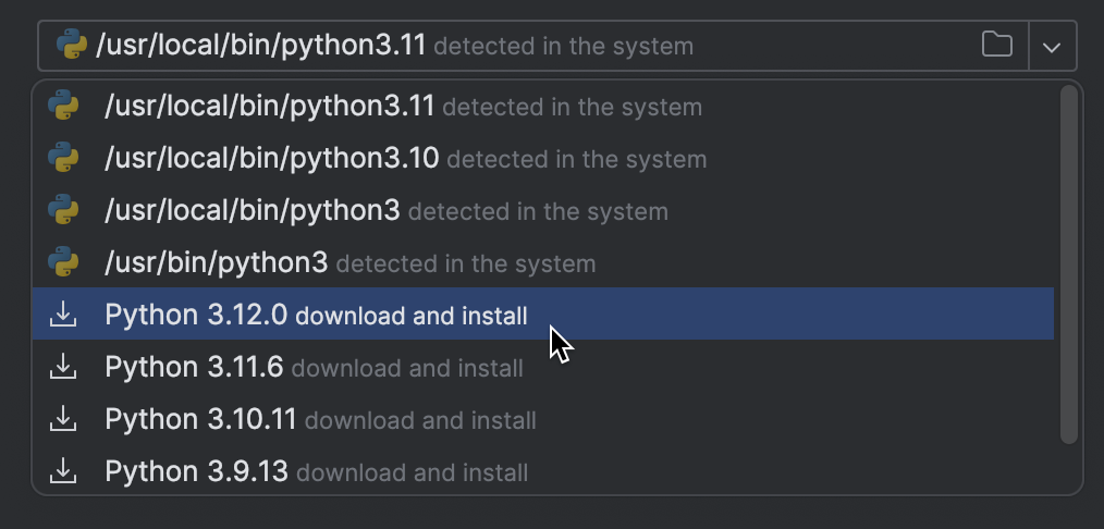 Creating a Flask Project | PyCharm Documentation