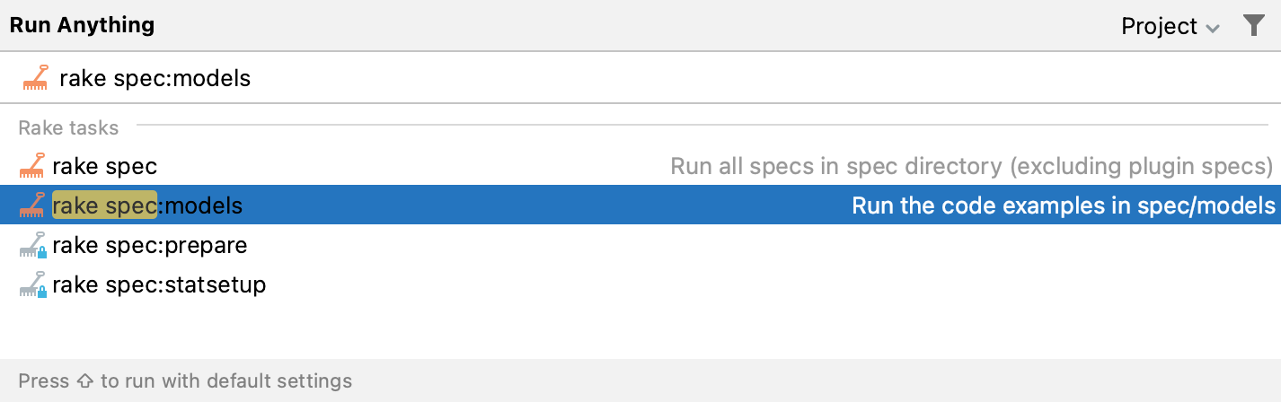 Run RSpec using Rake