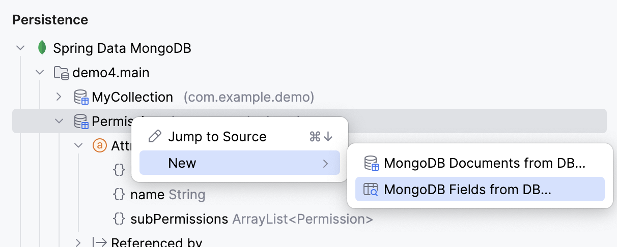 MongoDB Documents from DB