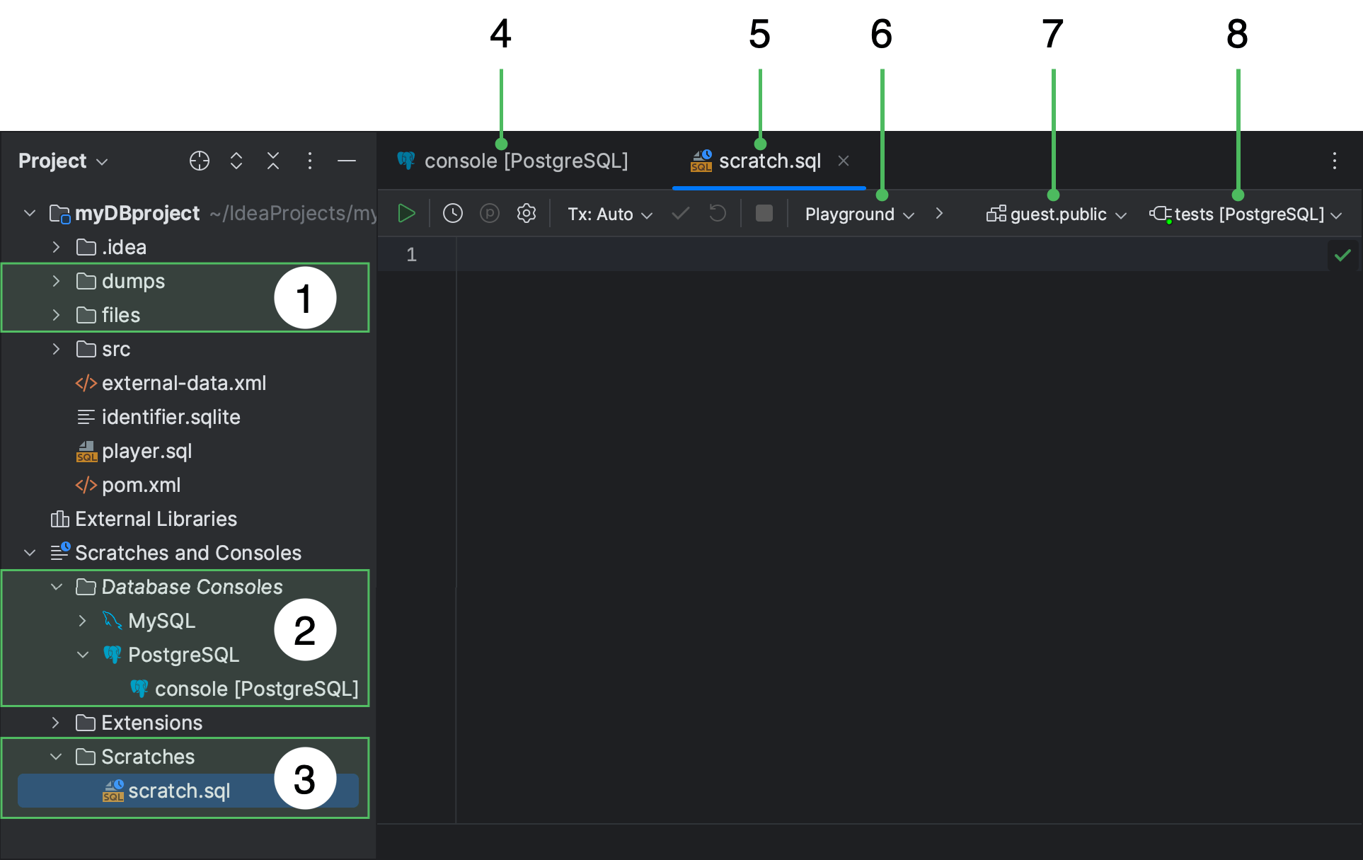 File management PyCharm Documentation