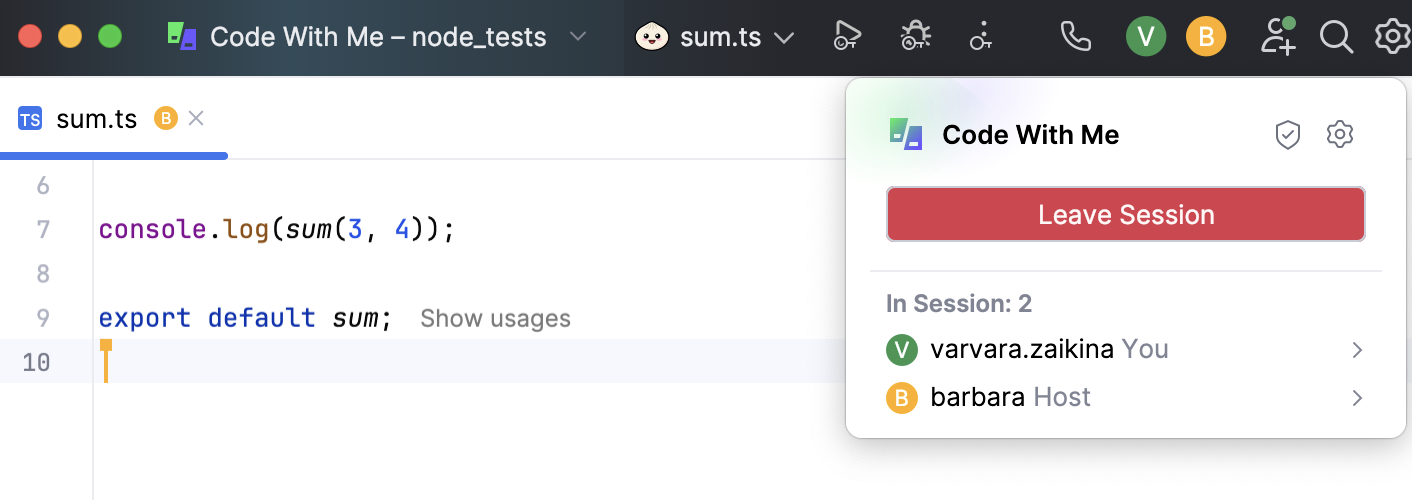 Disconnect and close the project