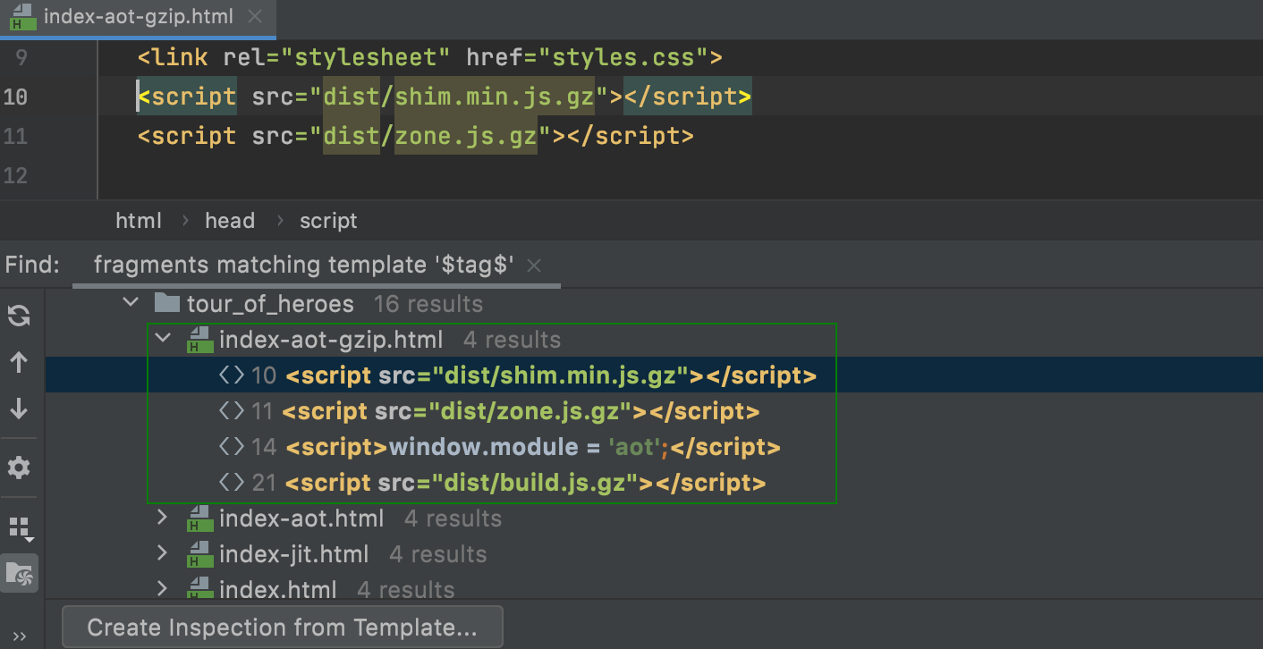 Search for script tags Search for script tags