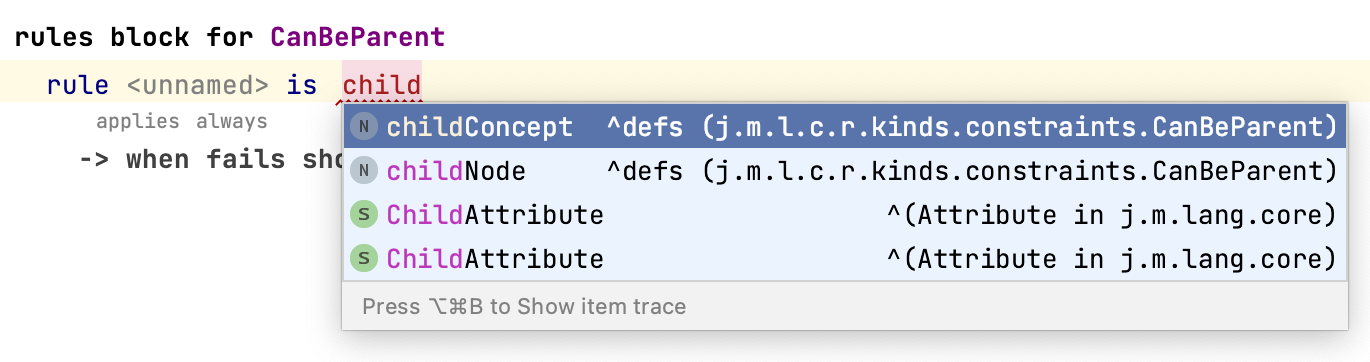 Use of implicit parameters