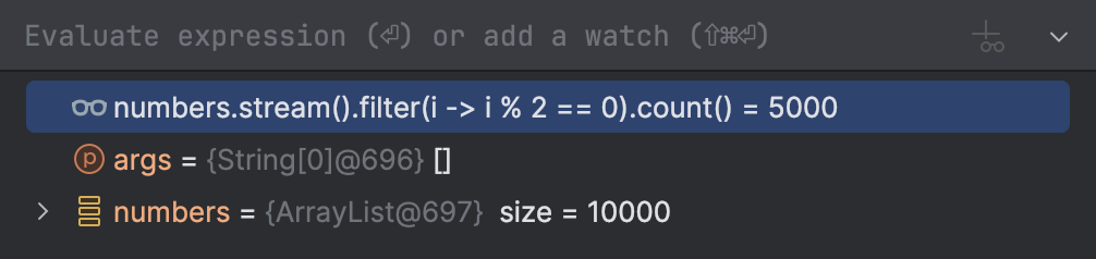 Examine suspended program | IntelliJ IDEA Documentation