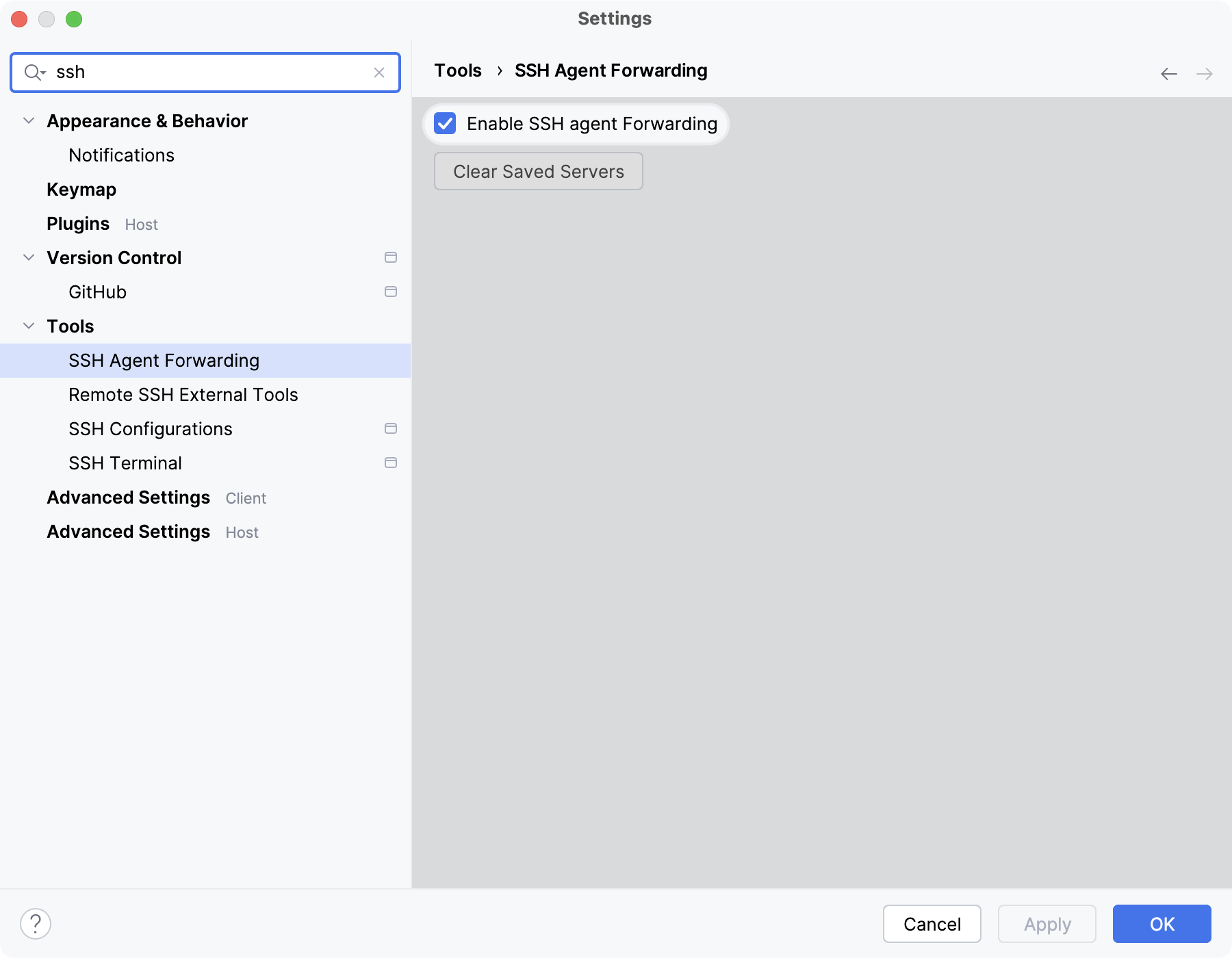 SSH Agent Forwarding