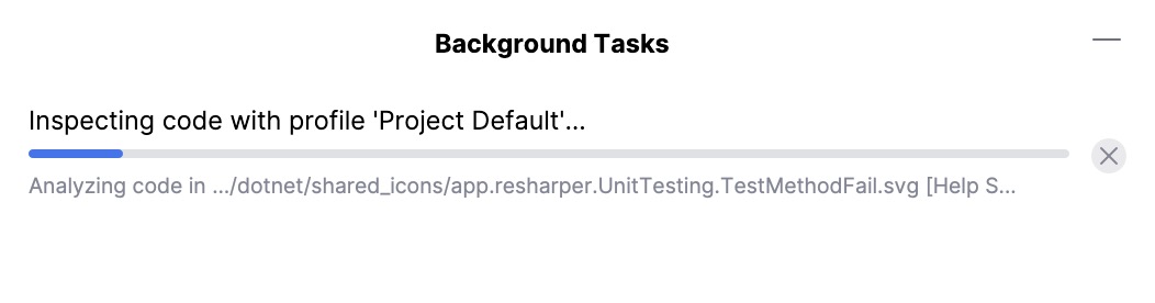 Background tasks