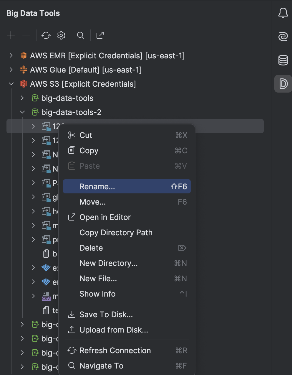 Work with data files | PyCharm Documentation