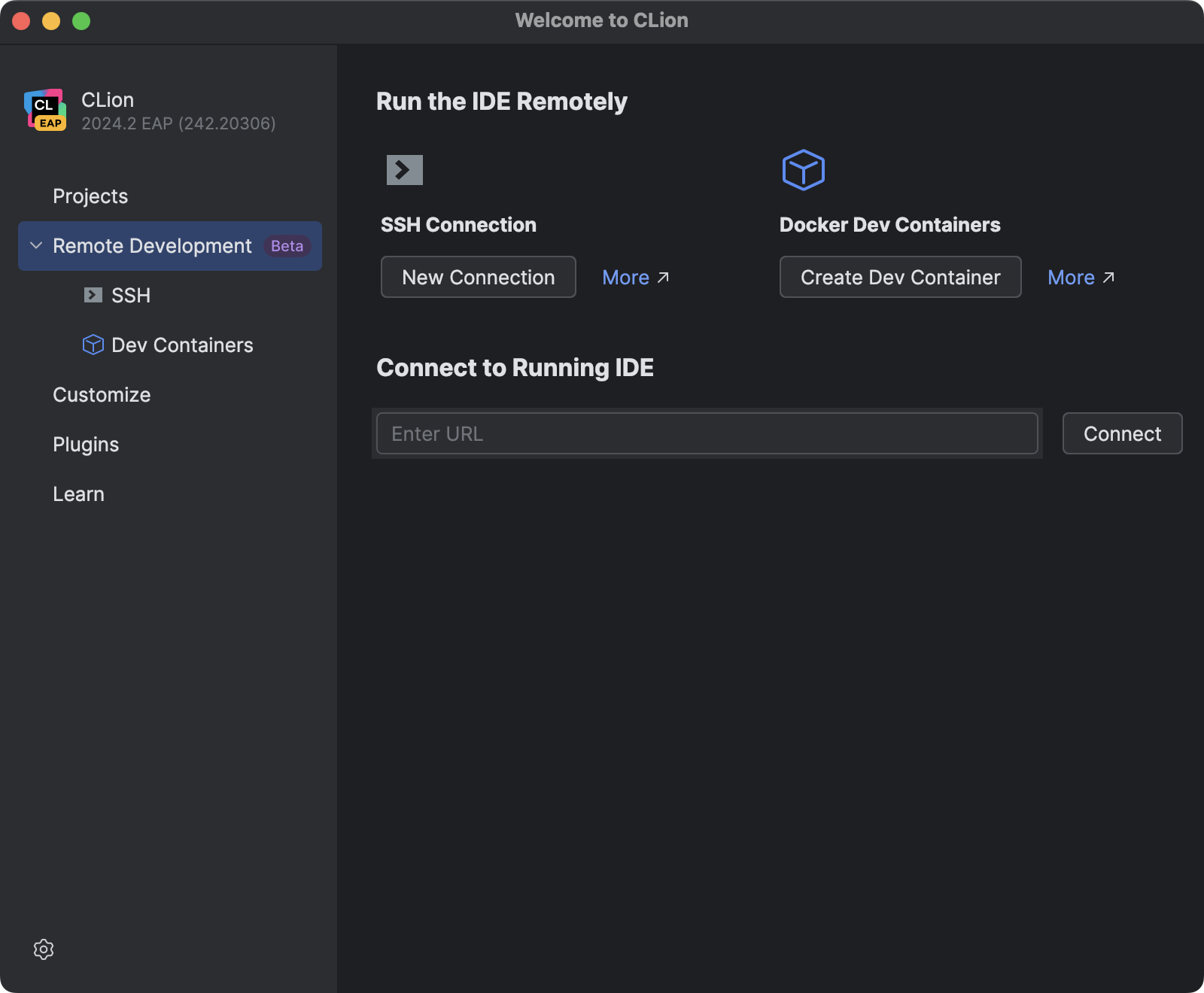 Run CLion for the first time | CLion Documentation