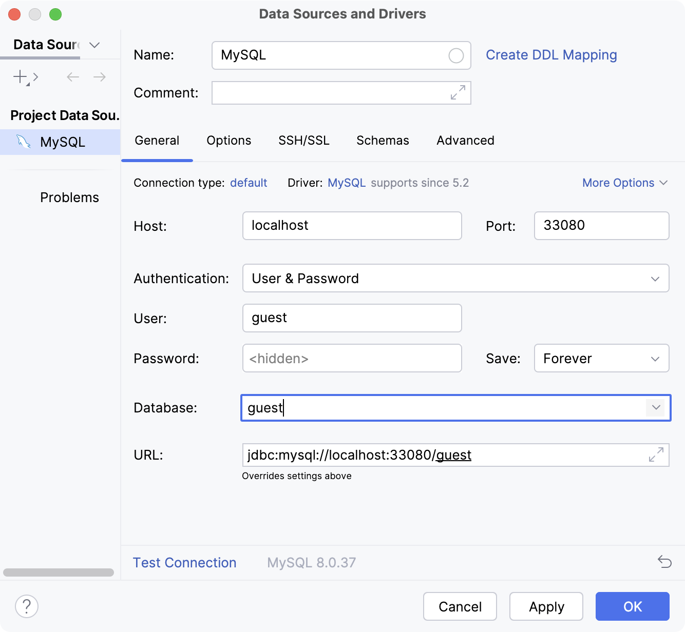 Default schema