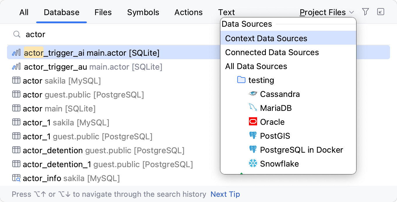 Context Data Sources