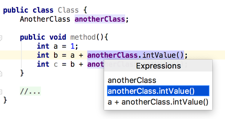 Extracting a variable 