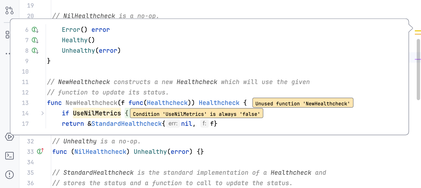 Method Separators in Editor