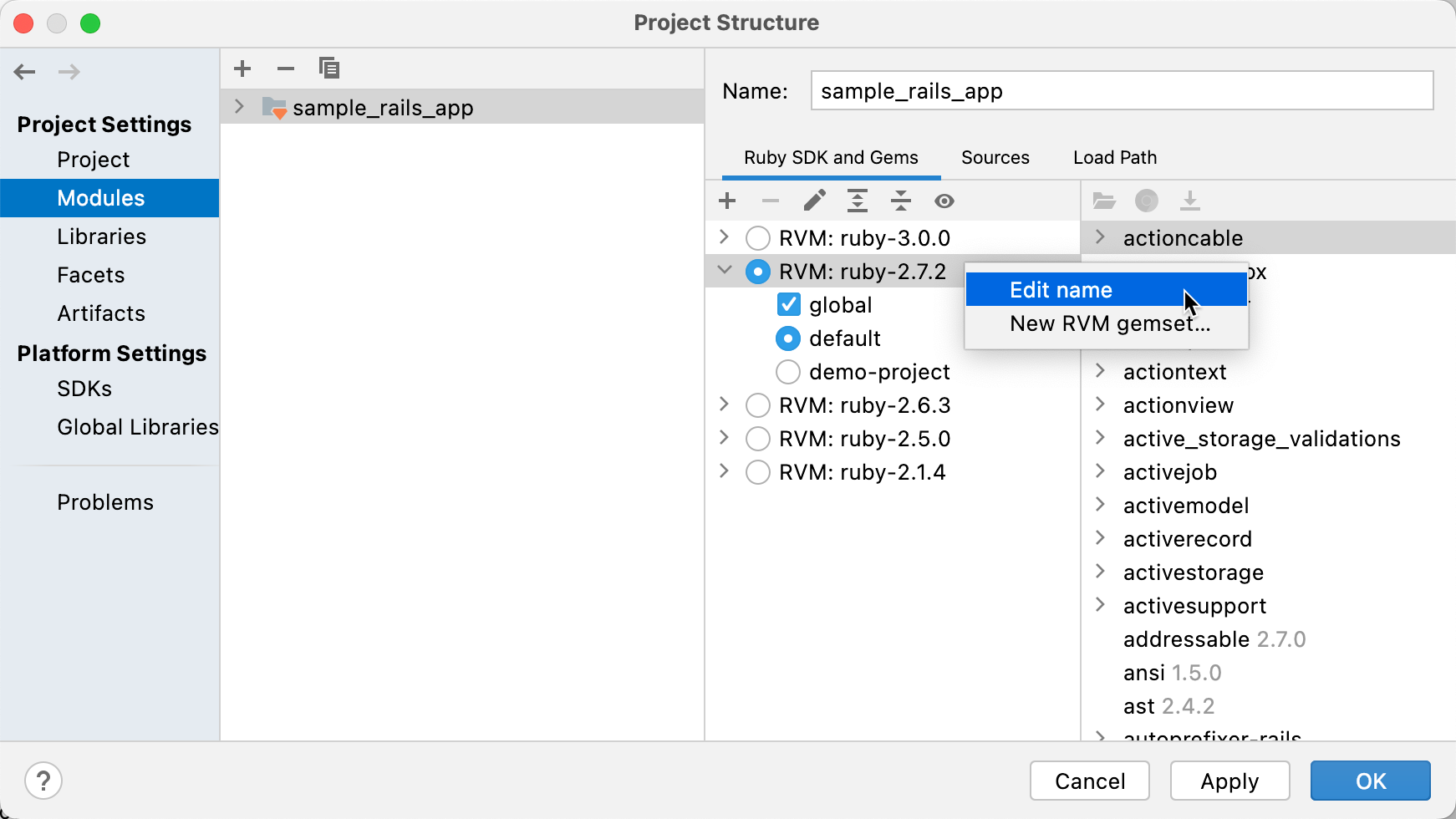 Rename parameter in code and Ruby interpreter