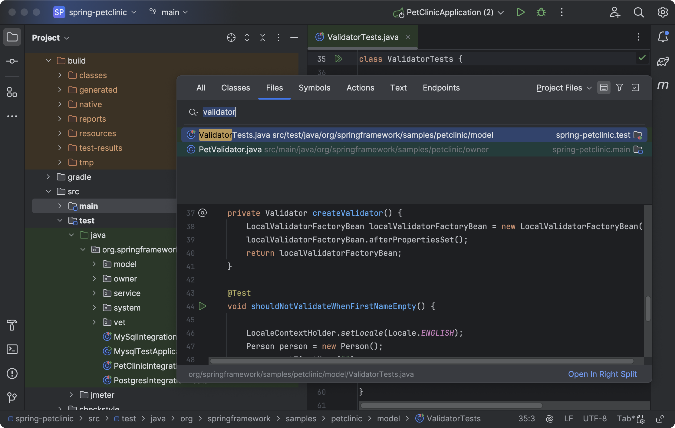Scopes and file colors | IntelliJ IDEA Documentation