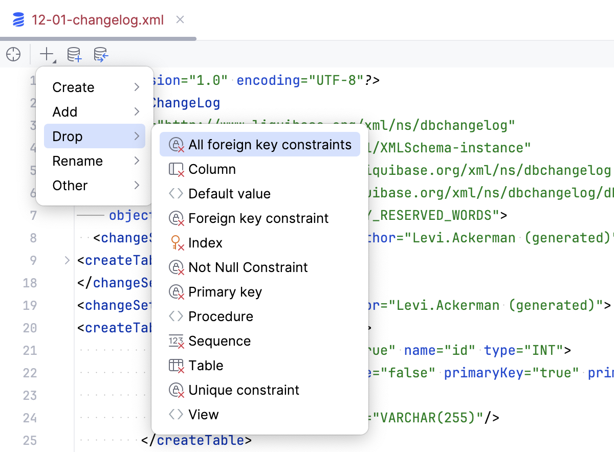 jpa-palette-db-actions