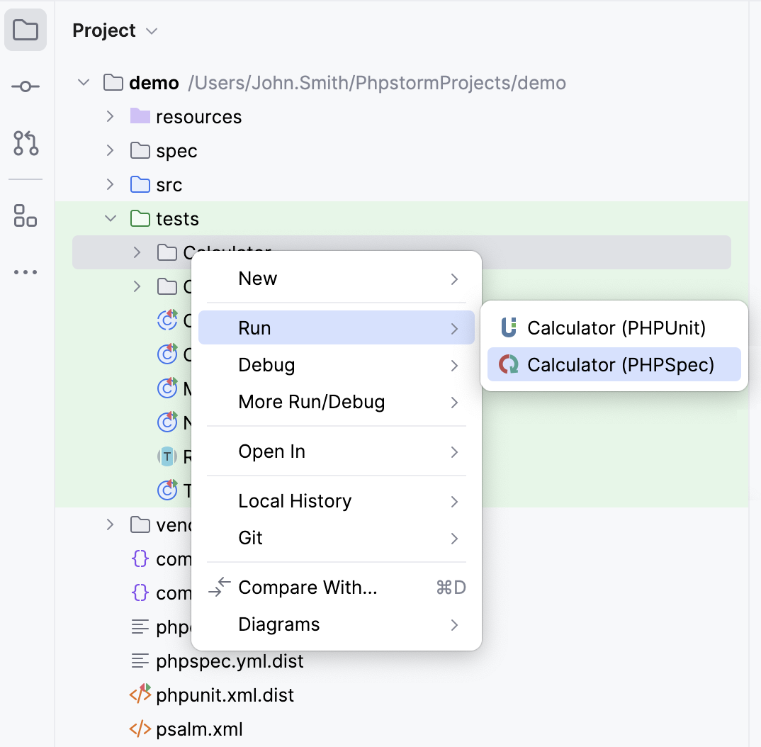 ps_test_frameworks_phpspec_launch_tests.png